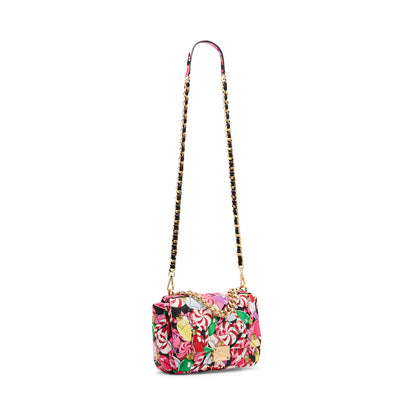 Betsey Johnson Holiday Blow Out Flap Crossbody Bag