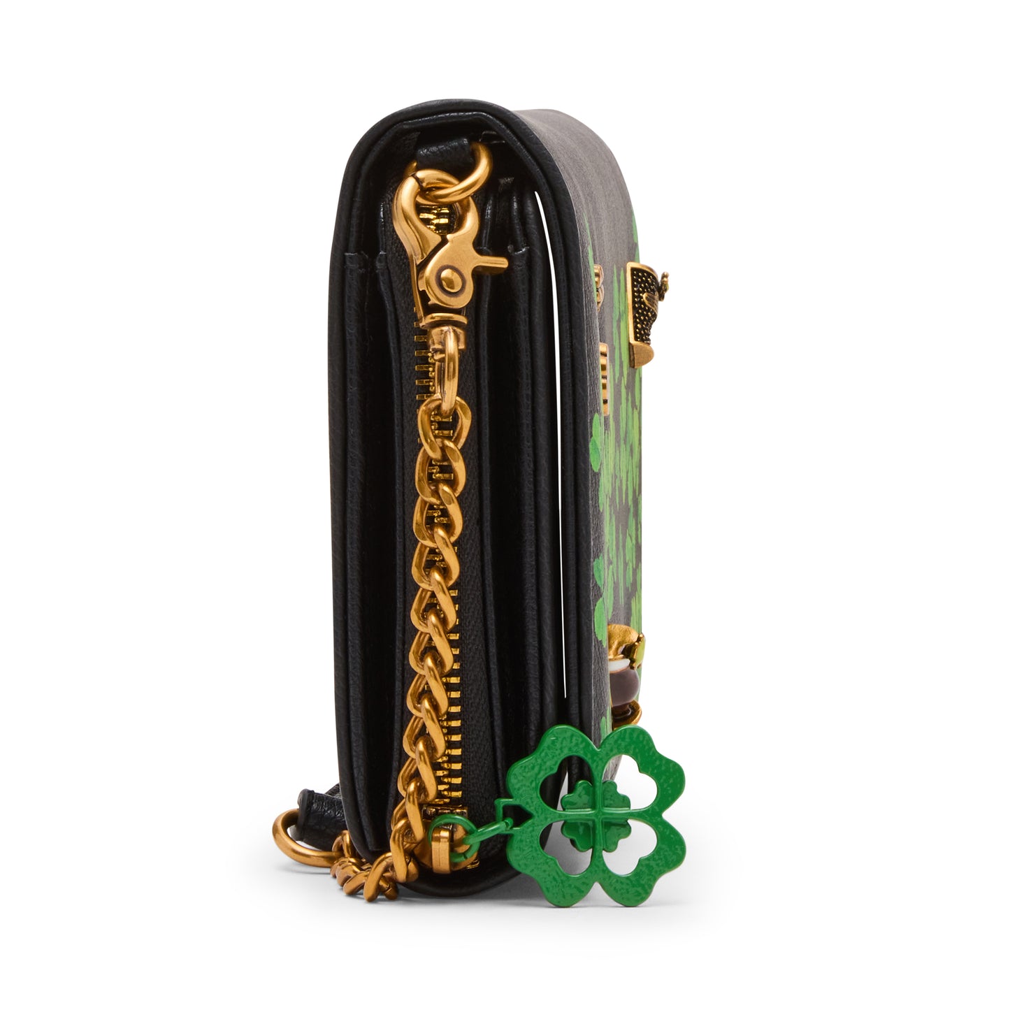 Betsey Johnson Erin Go Bragh Wallet on a Chain Crossbody Bag
