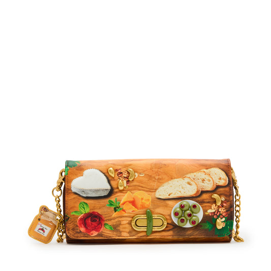 Betsey Johnson Kitsch Char-cute-erie Wallet On Chain