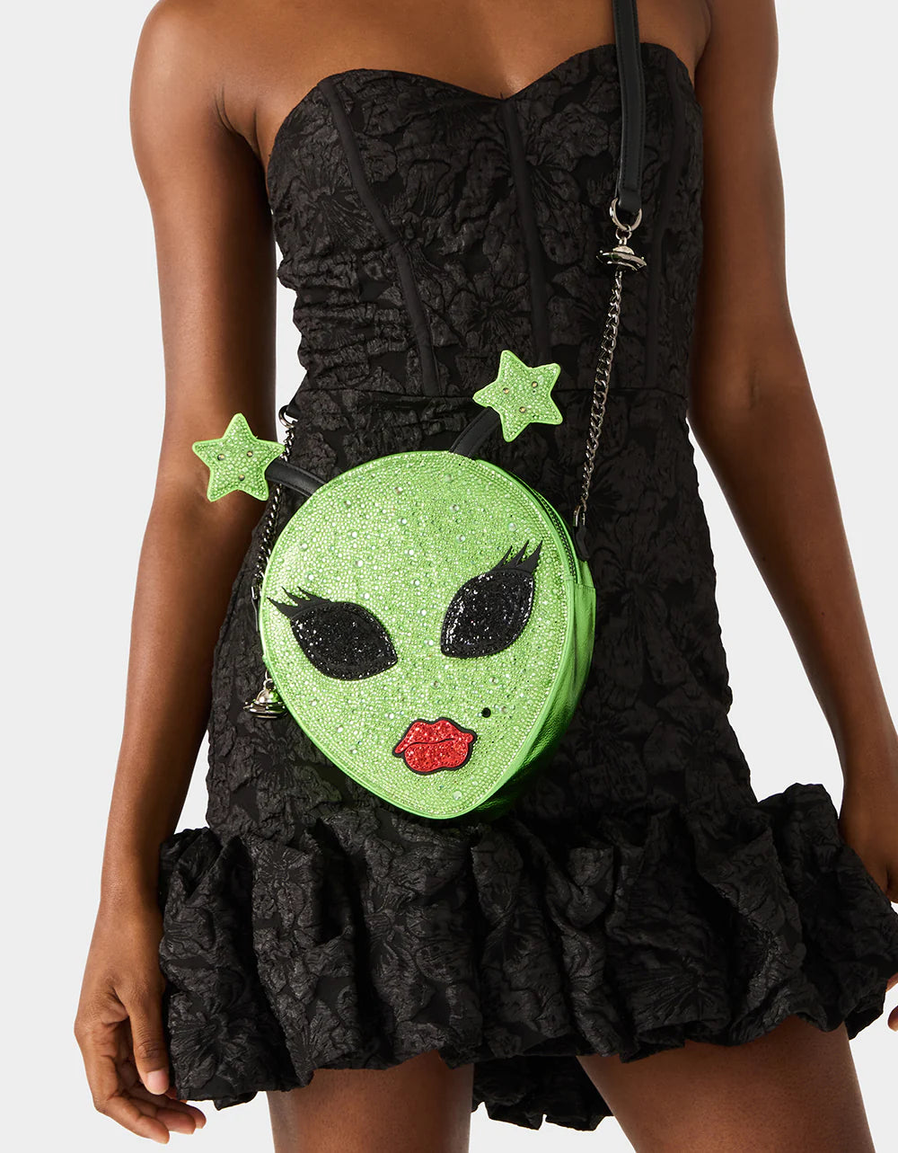 Betsey Johnson Kitsch Out Of Your Orbit Crossbody Bag