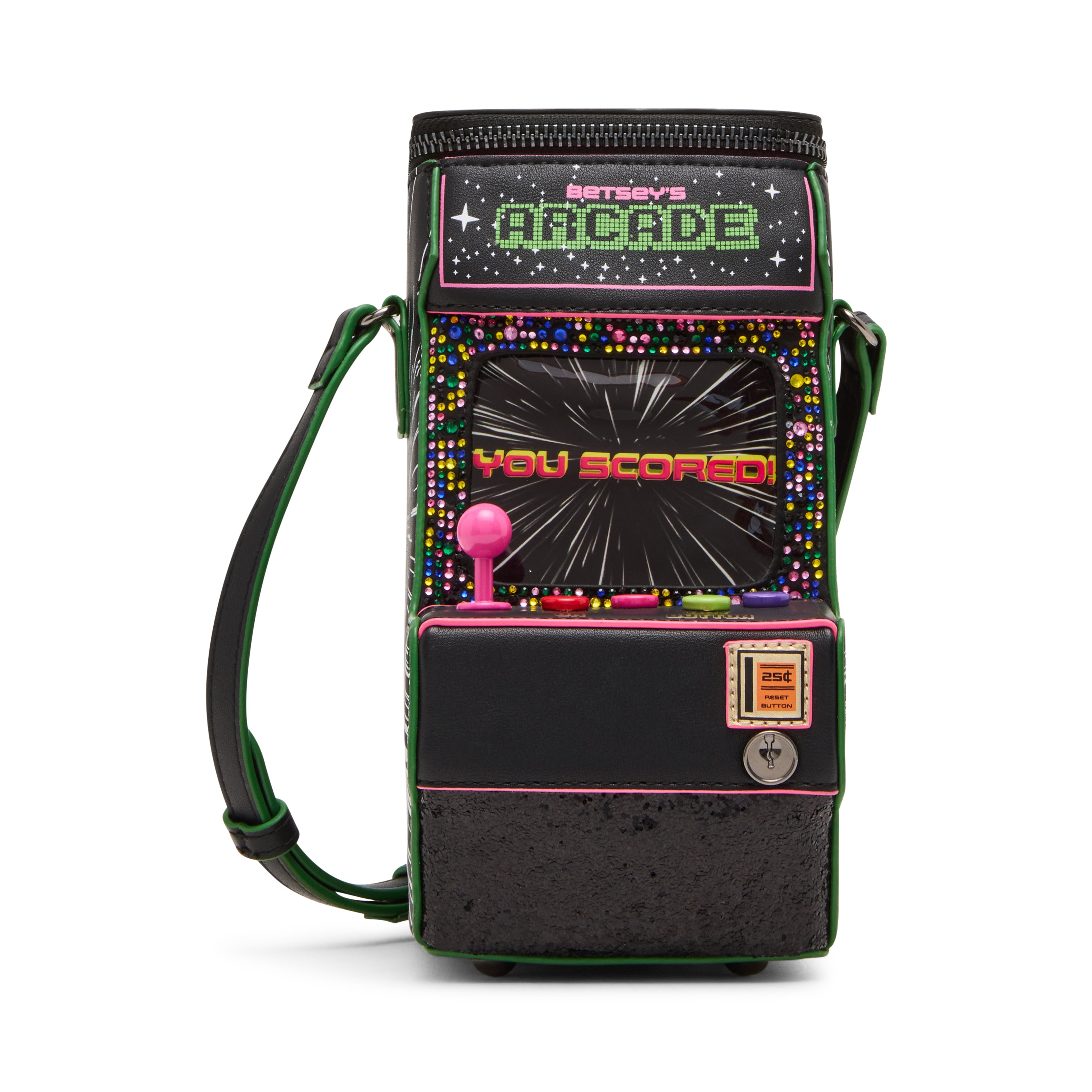 Betsey Johnson Kitsch Scored! Crossbody – Twin Treats