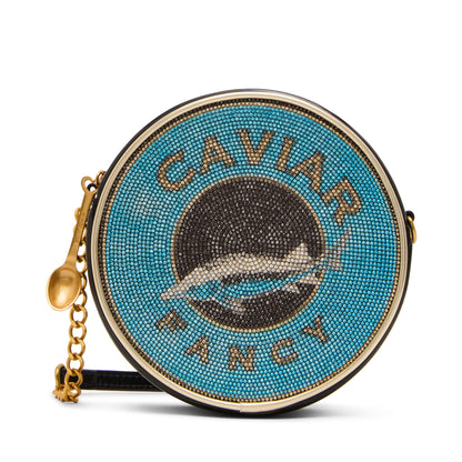 Betsey Johnson Kitsch Caviar Crossbody Bag