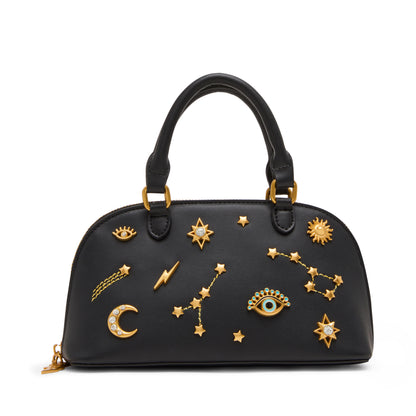Betsey Johnson Celestial Mini Dome Satchel Bag