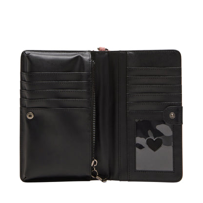 Betsey Johnson Kitsch Love Stories Wallet Wristlet