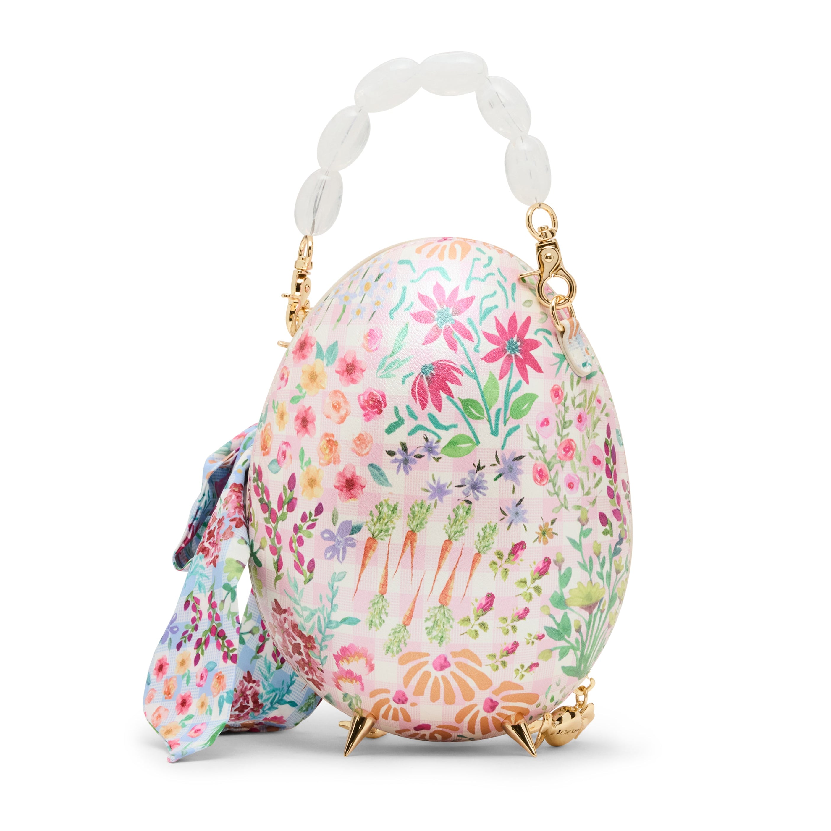 Betsey Johnson Kitsch The Plot Chickens Crossbody Bag