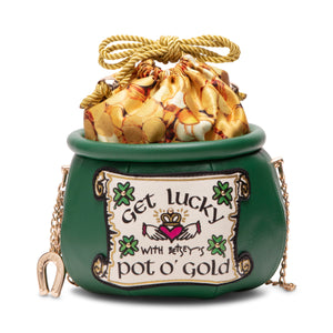 Betsey Johnson Kitsch Get Lucky Crossbody Bag Green Twin Treats