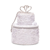 Betsey Johnson Kitsch Frost Yourself Crossbody Bag Ivory