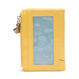 Betsey Johnson Kitsch Spin Me Bifold Wallet Yellow