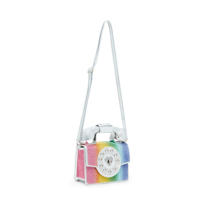 Betsey Johnson Kitsch Rainbow High Phone Crossbody Bag