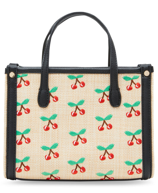 Betsey Johnson Cherry on Top Mini Tote Bag