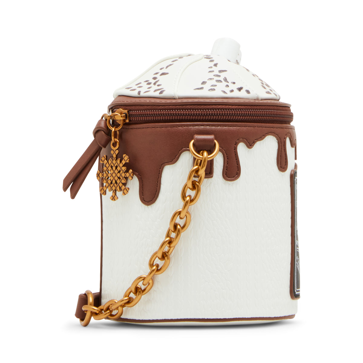 Borsa A Tracolla Betsey Johnson Kitsch Get Toasted Rosa - Nuova Con Etichette