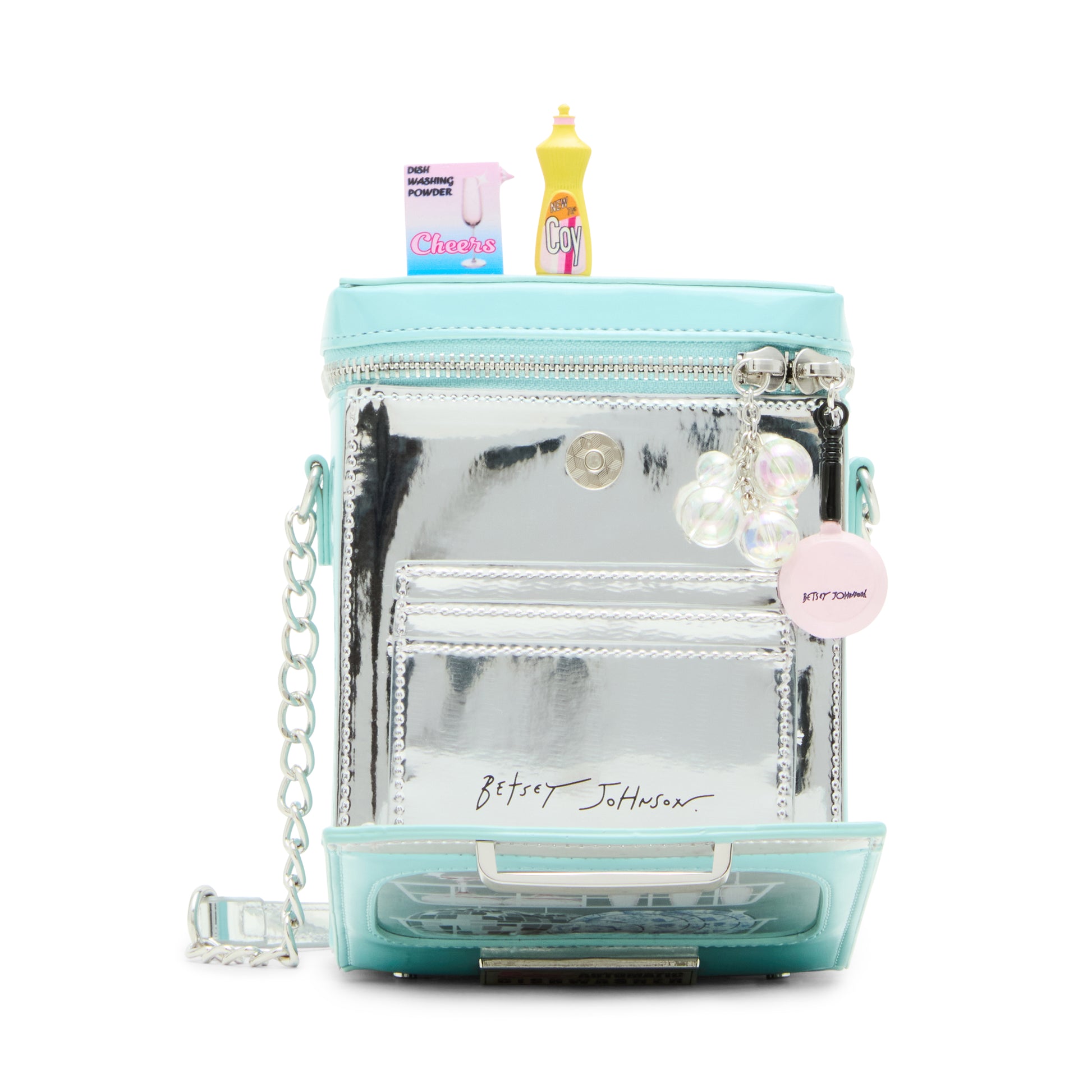 Betsey Johnson Kitsch Clean or Dirty Purse