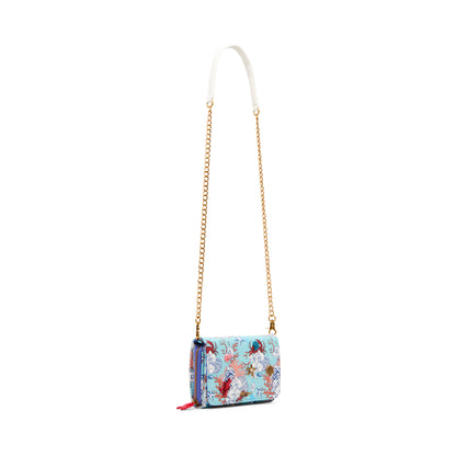 Betsey Johnson High Seas Honey Wallet on a Chain Crossbody Bag