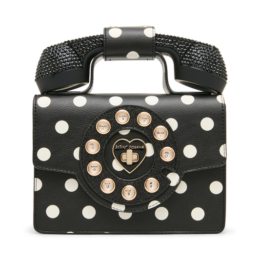 Betsey Johnson Kitsch Miss Connection Phone Crossbody Bag