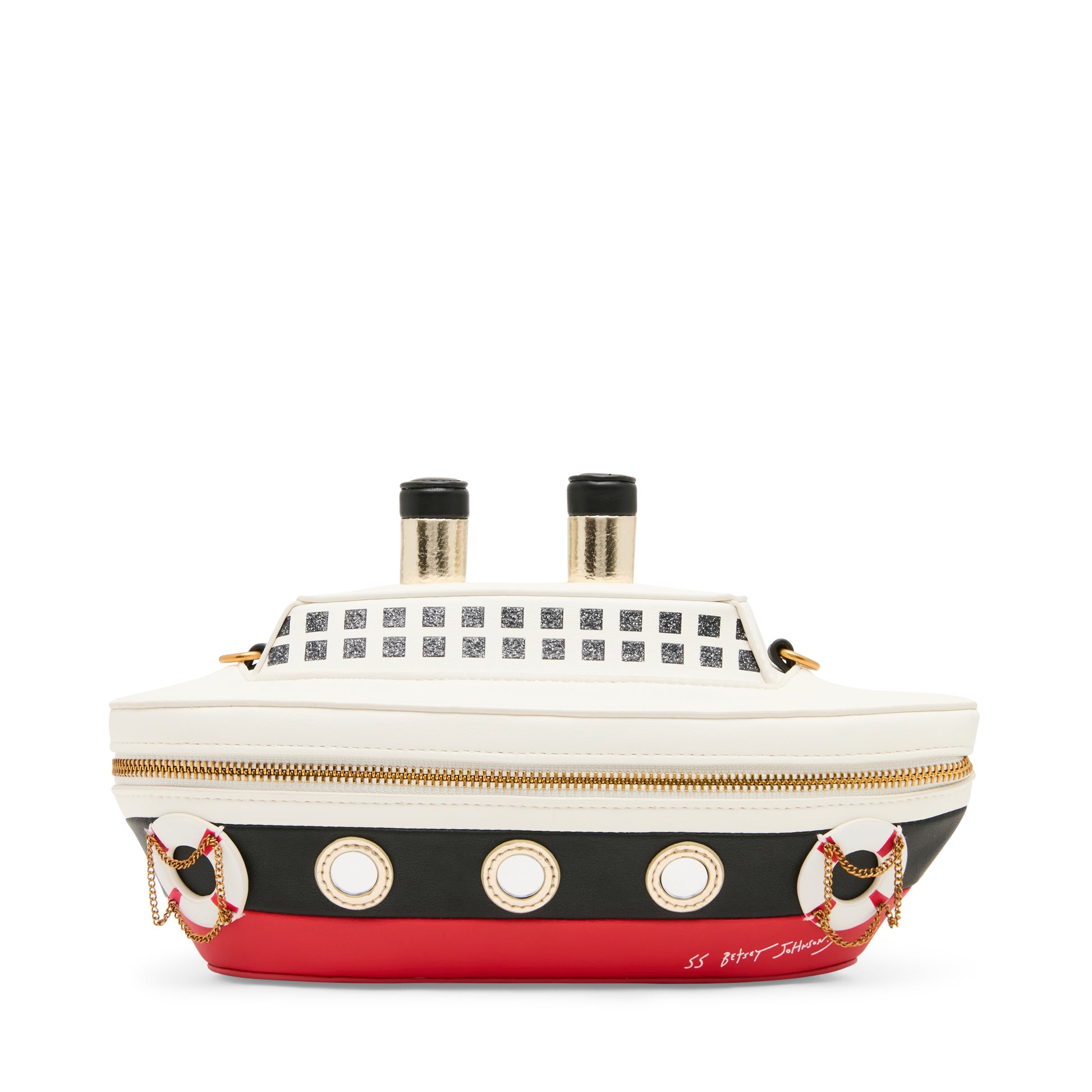 Betsey Johnson Kitsch Ship Tease Crossbody Bag
