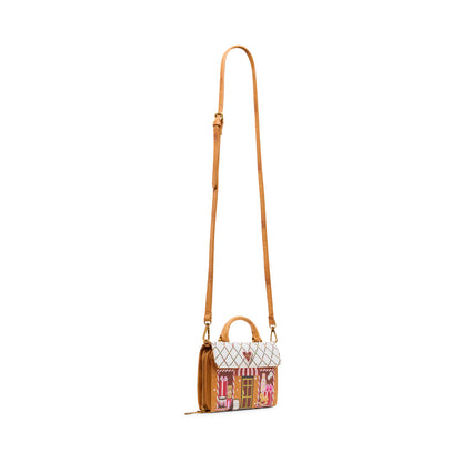 Betsey Johnson Treat Me Right On Chain Crossbody Bag
