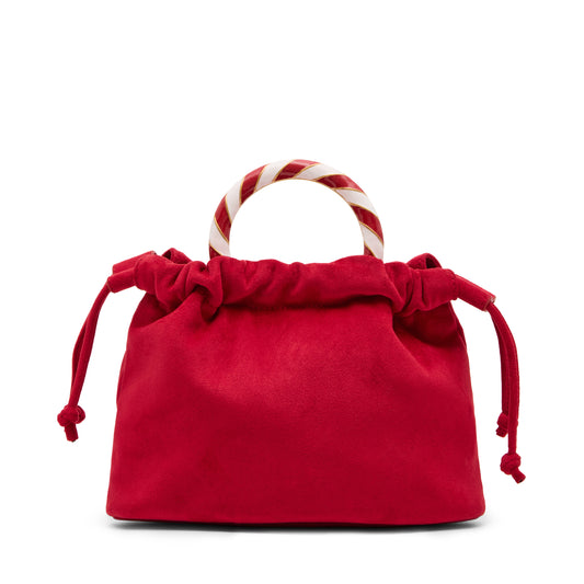 Betsey Johnson Candy Cane Lane Top Handle Crossbody Bag