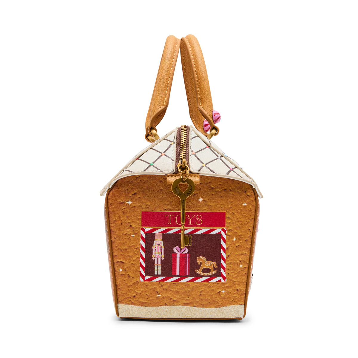Betsey Johnson Kitsch Treat Me Right Satchel Bag