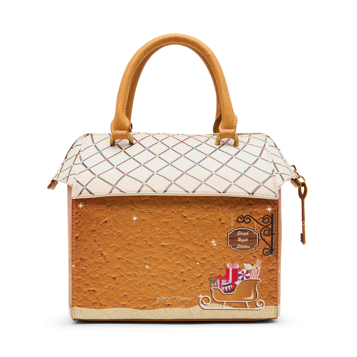 Betsey Johnson Kitsch Treat Me Right Satchel Bag
