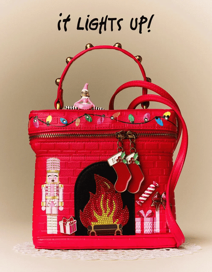 Betsey Johnson Cozy Up (Lights Up!) Crossbody Bag