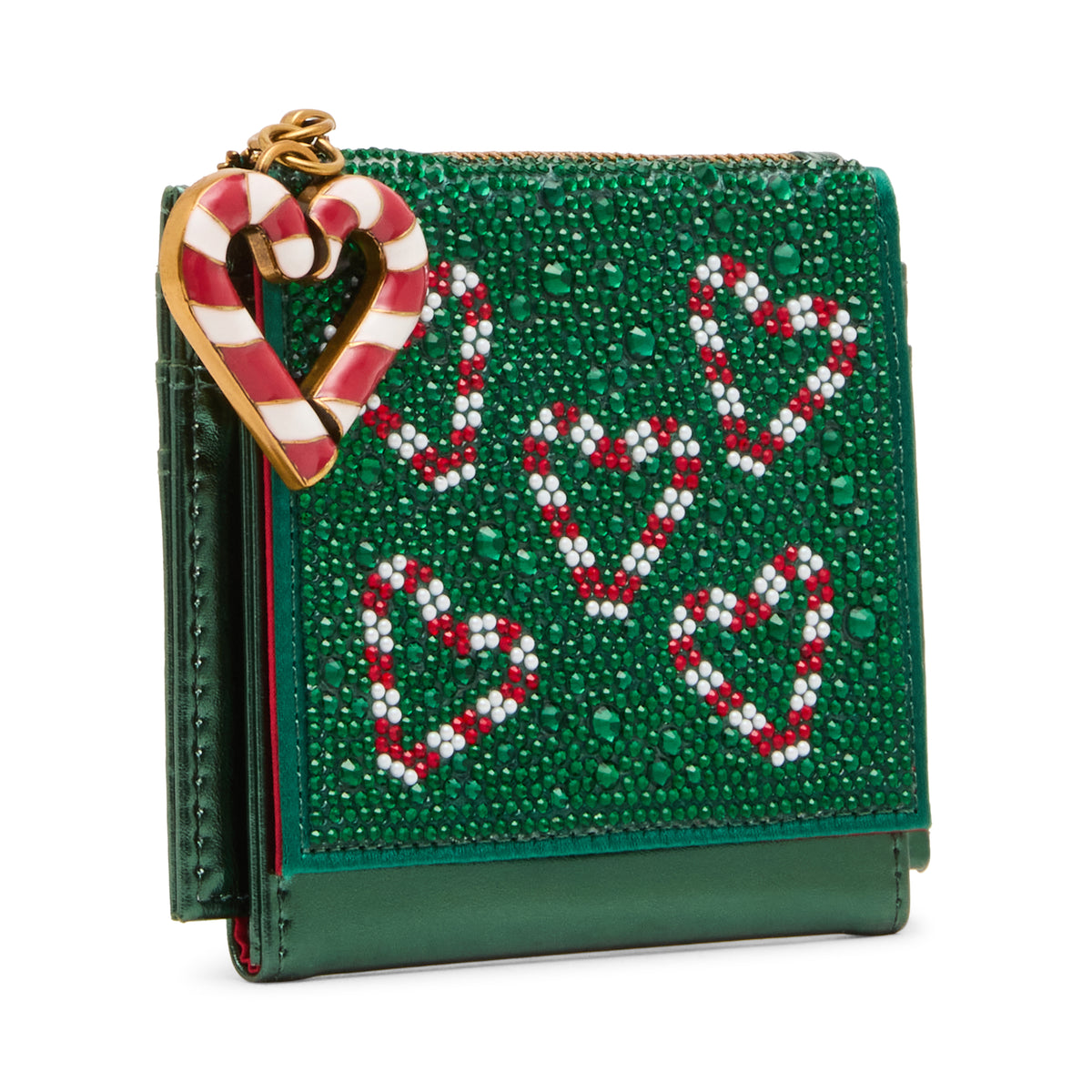 Candy Cane Heart Wallet