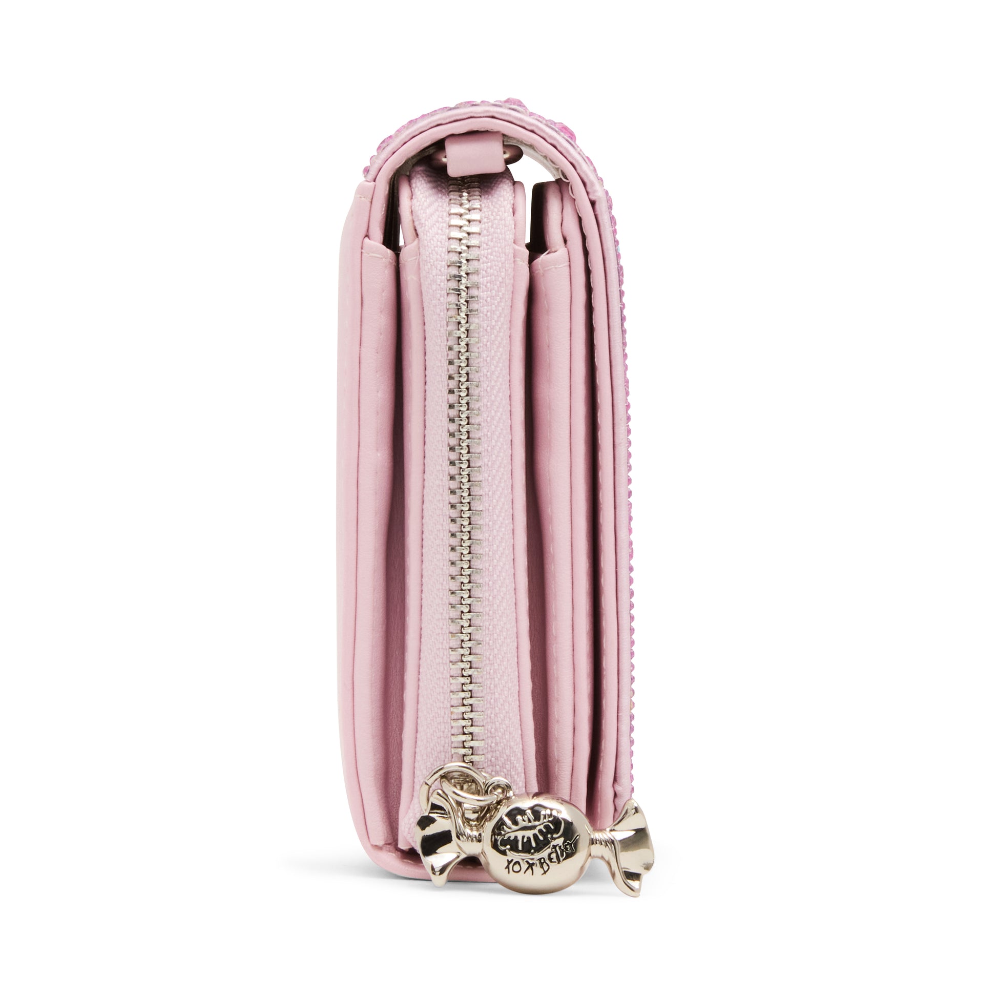 Betsey Johnson Candy Hearts Wallet on a Chain Crossbody Bag