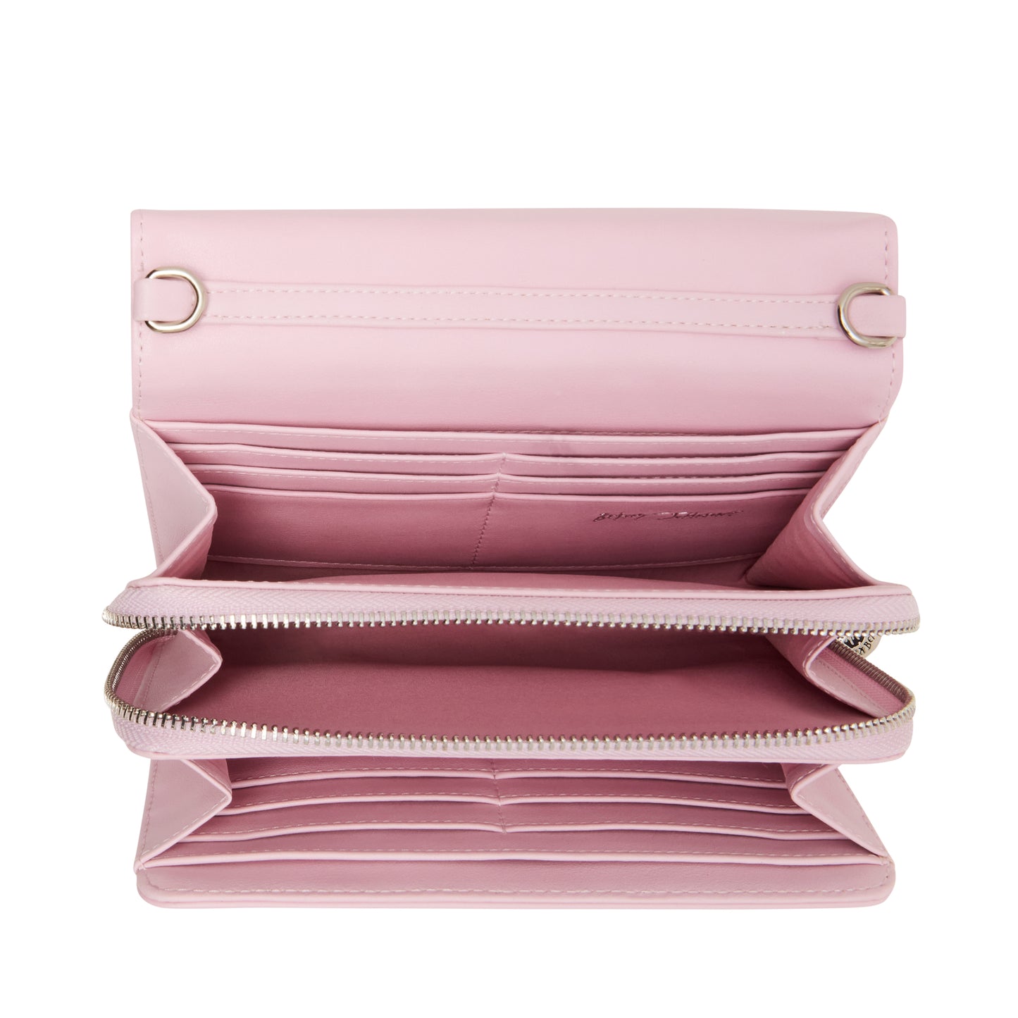 Betsey Johnson Candy Hearts Wallet on a Chain Crossbody Bag