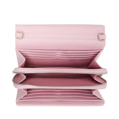 Betsey Johnson Candy Hearts Wallet on a Chain Crossbody Bag