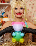 Betsey Johnson Kitsch Bear Necessity Crossbody Bag Rainbow