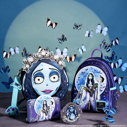 Loungefly Corpse Bride Moon Zip Around Wallet