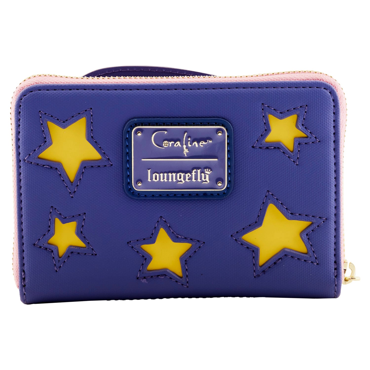 Loungefly Laika Coraline Stars Cosplay Glow Zip Around Wallet