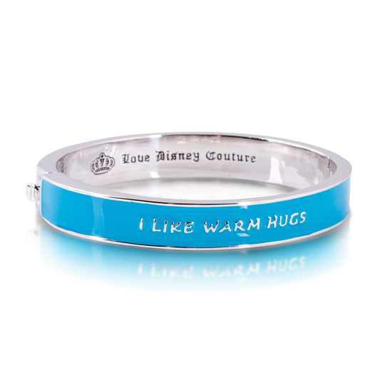 Disney by Couture Kingdom Frozen Olaf I Like Warm Hugs Bangle Bracelet