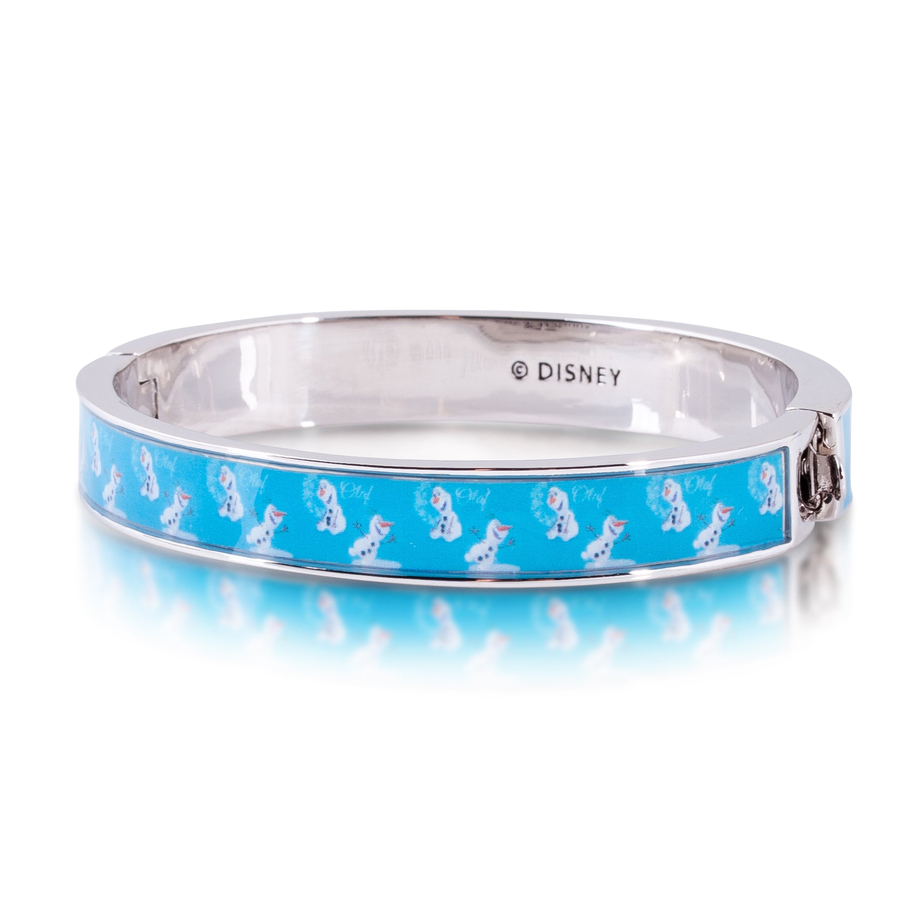 Disney by Couture Kingdom Frozen Olaf I Like Warm Hugs Bangle Bracelet