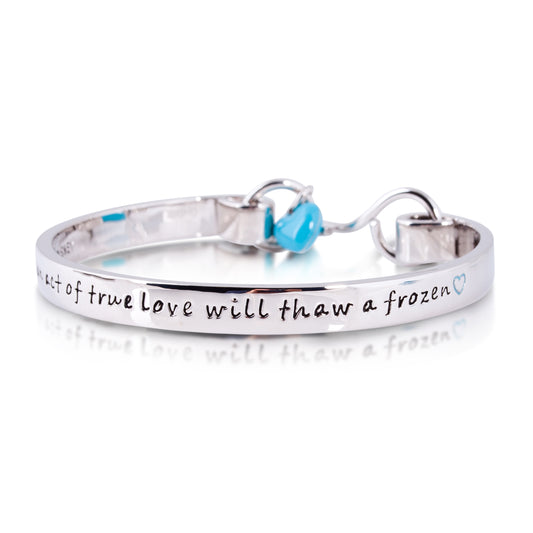 Disney by Couture Kingdom Frozen True Love Bangle Bracelet