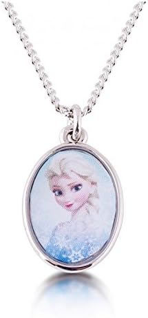 Disney by Couture Kingdom Frozen Elsa Small Cameo Necklace