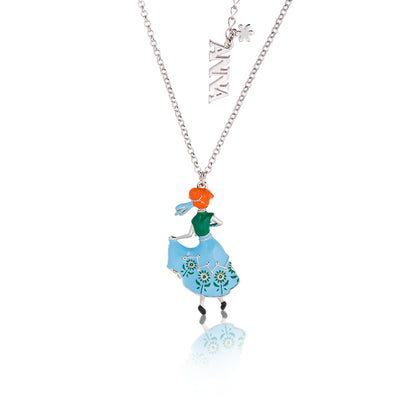 Disney by Couture Kingdom Frozen Princess Anna Pendant Necklace