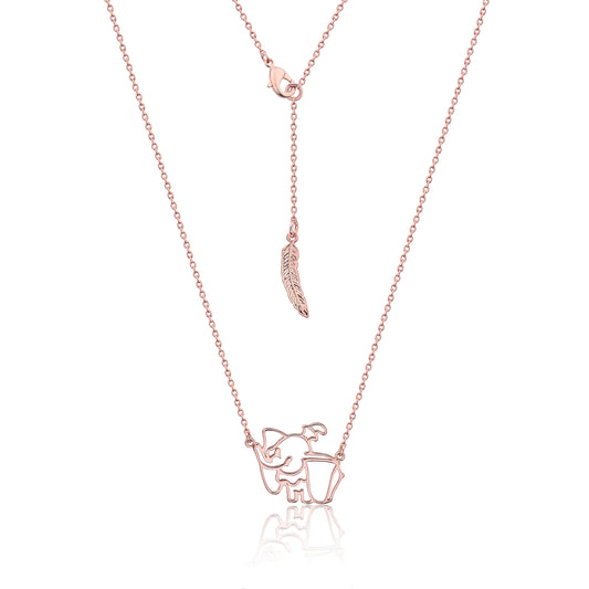 Disney by Couture Kingdom Dumbo Outline Necklace