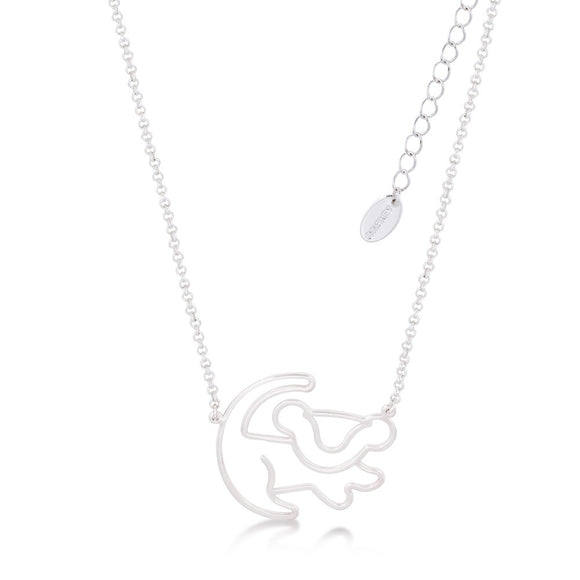 Disney by Couture Kingdom The Lion King Simba Outline Necklace