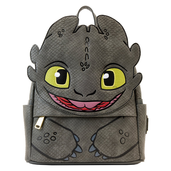 Loungefly How to Train Your Dragon Toothless Cosplay Mini Backpack