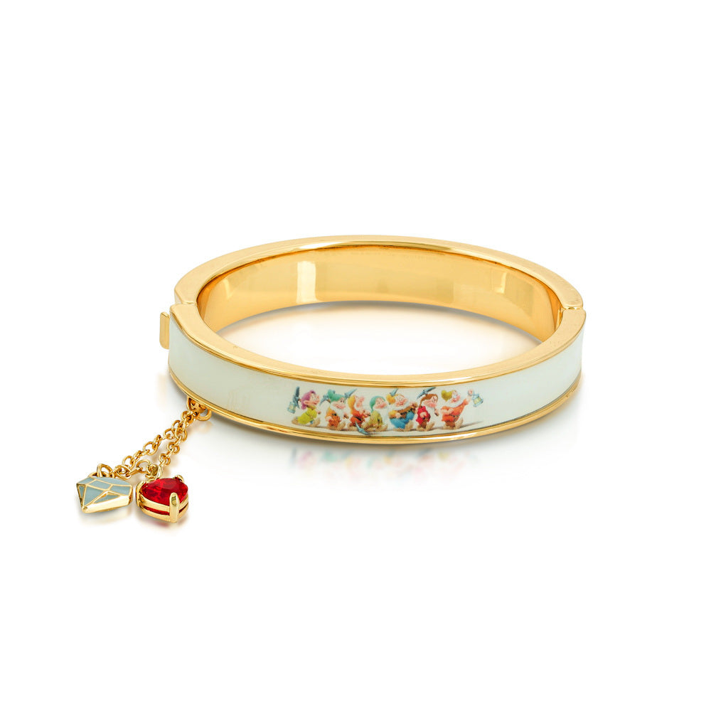 Disney by Couture Kingdom Snow White Seven Dwarfs Whistle While You Work Bangle Bracelet