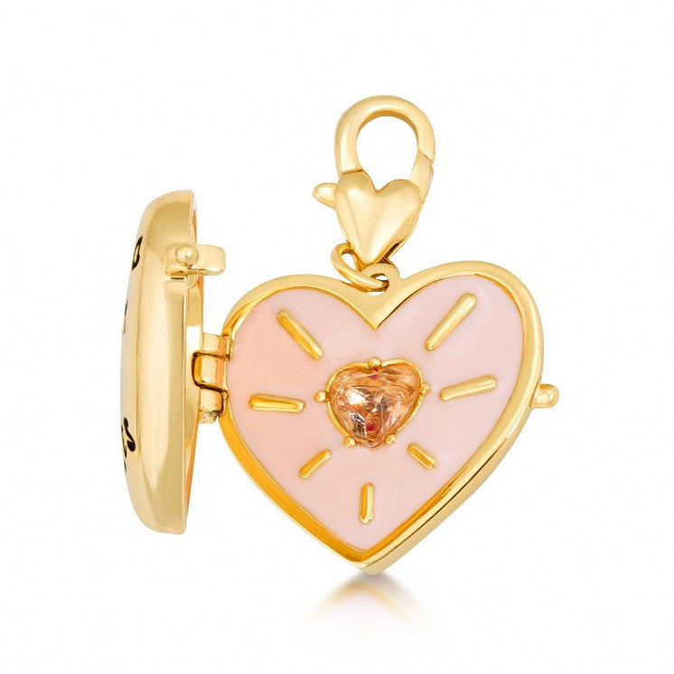 Disney by Couture Kingdom Cinderella Heart Locket Charm – Twin Treats