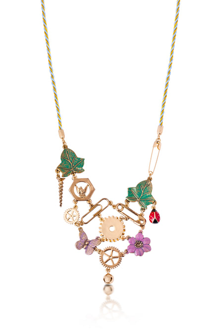 Disney by Couture Kingdom Tinker Bell Pixie Hollow Necklace