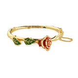 Disney by Couture Kingdom Beauty and the Beast Enchanted Rose Bangle