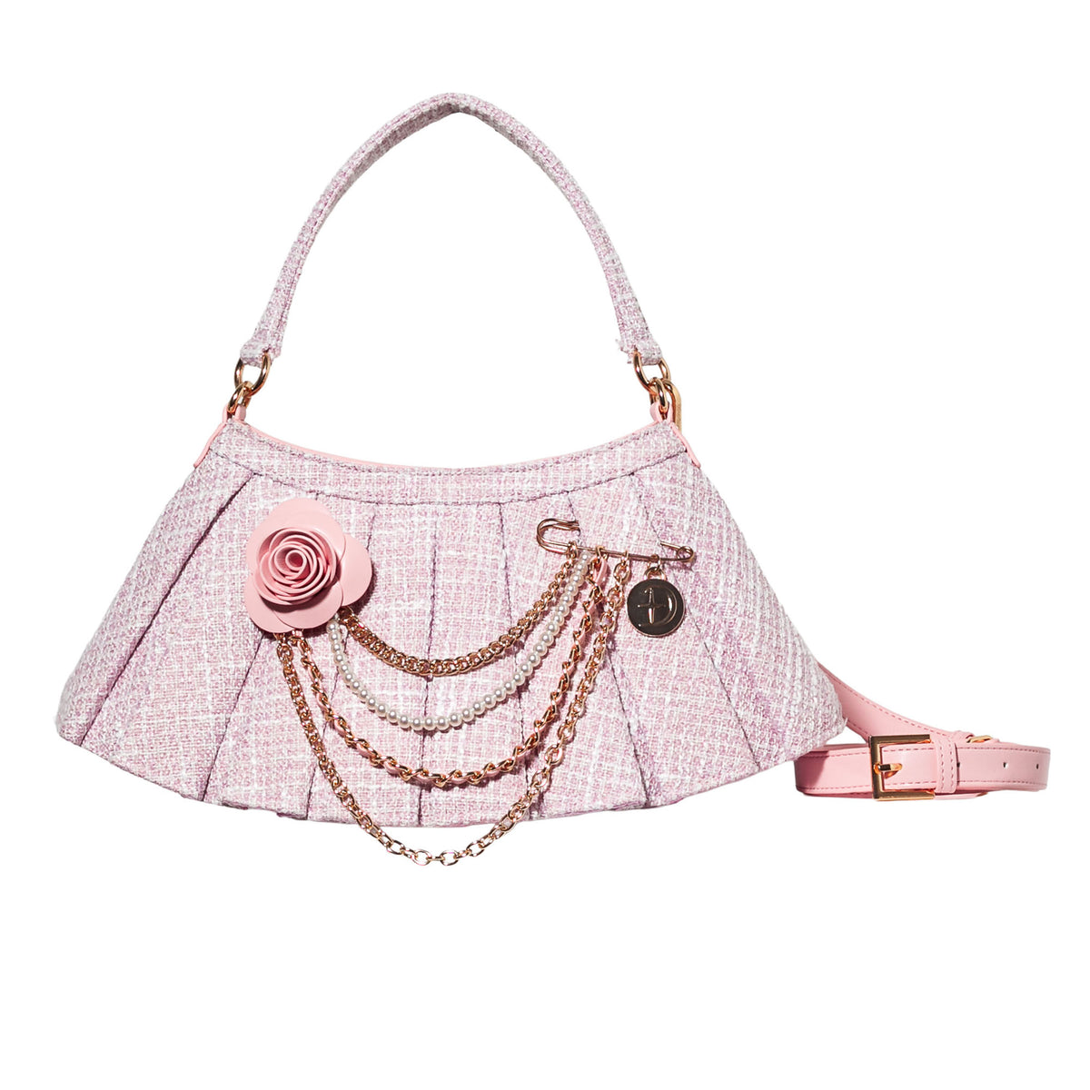 DiFerdinando Spotted on 5th Crossbody Princess Pink