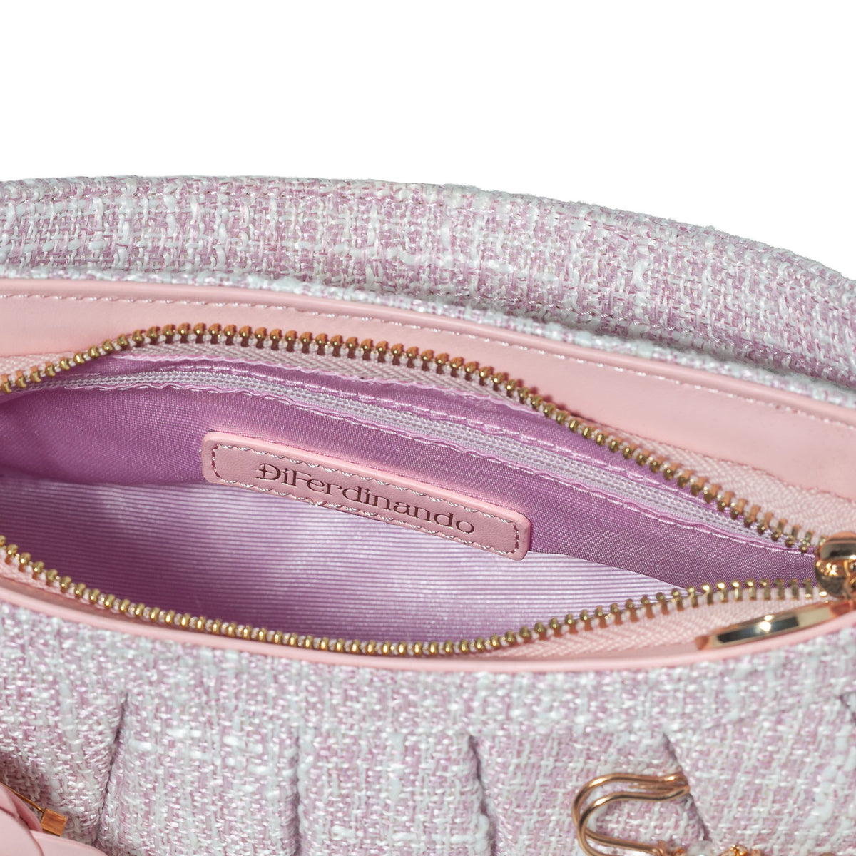 DiFerdinando Spotted on 5th Crossbody Princess Pink