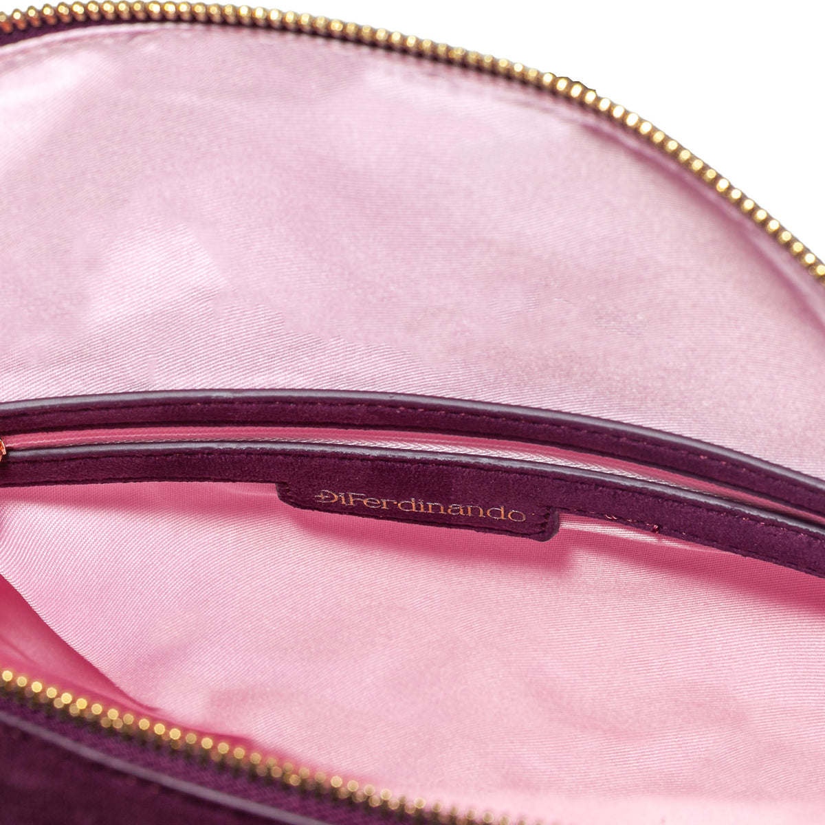 DiFerdinando Sugar Talk Clutch Plum