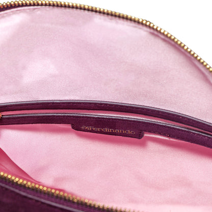 DiFerdinando Sugar Talk Clutch Plum