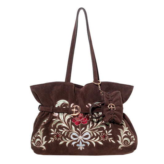 DiFerdinando Ruche Carry Tote Chocolate