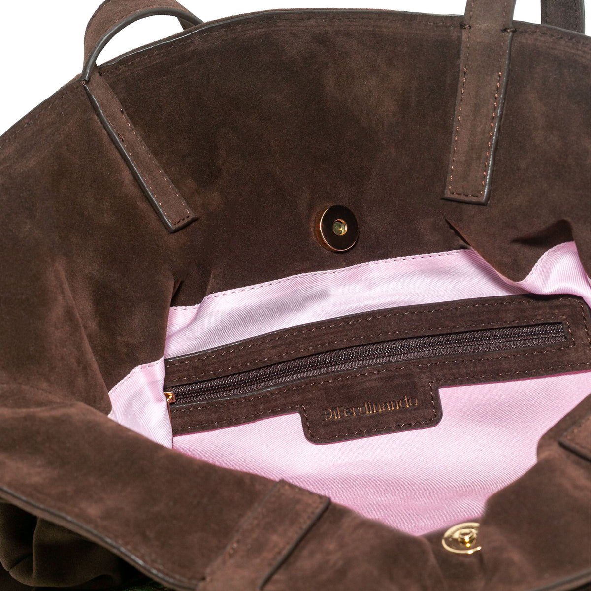 DiFerdinando Ruche Carry Tote Chocolate