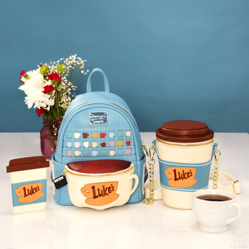 Loungefly Gilmore Girls Luke's Diner To-Go Coffee Cup Figural Crossbody Bag